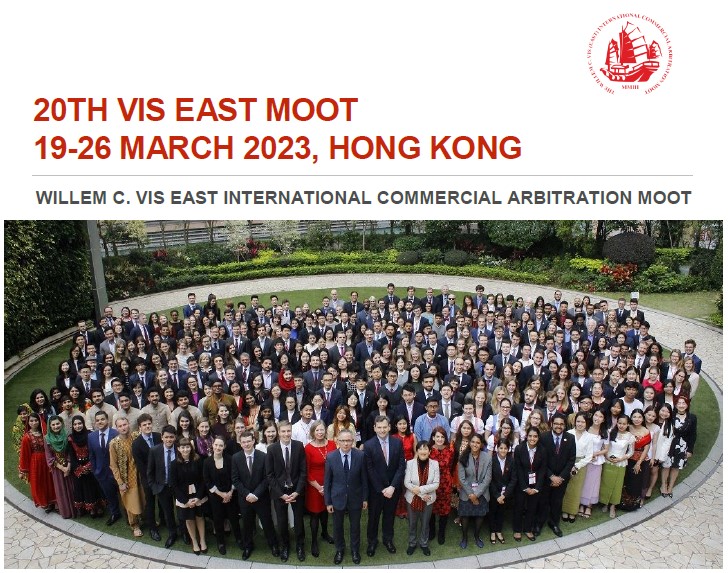 20TH VIS EAST MOOT by WILLEM C. VIS EAST INTERNATIONAL COMMERCIAL